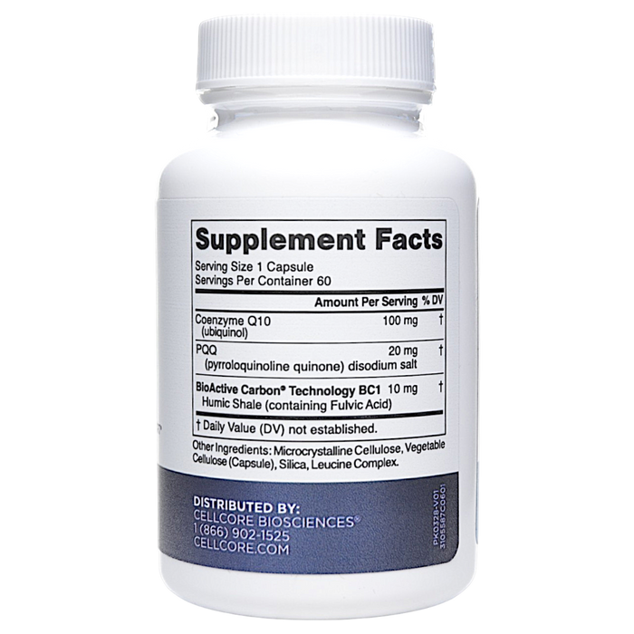 MitoActive 60 capsules Supplement Facts