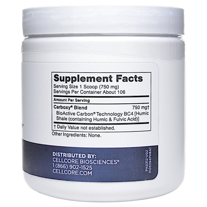 Carboxy 2.8 oz Supplement Facts