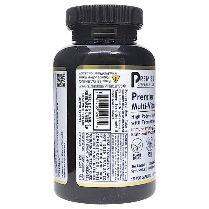Premier Multi-Vitamin 120 vegcaps Suggested Use