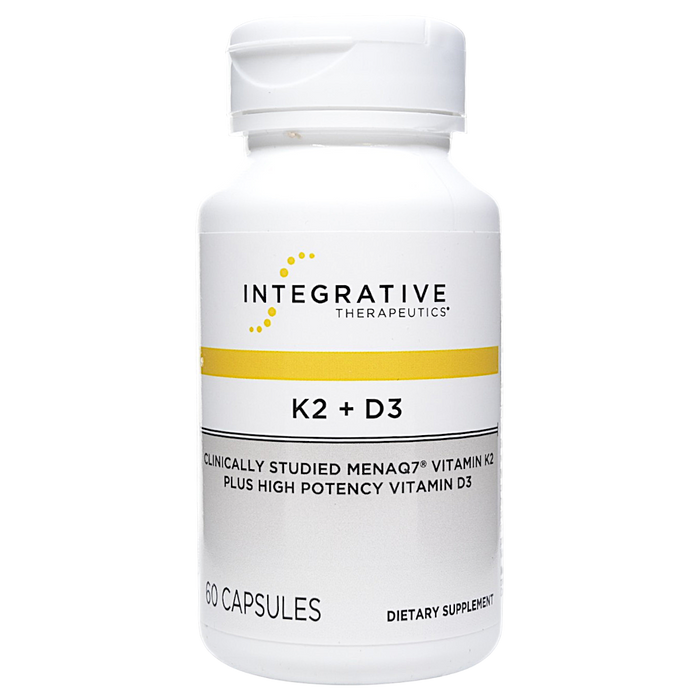 Integrative Therapeutics, K2+D3 60 caps
