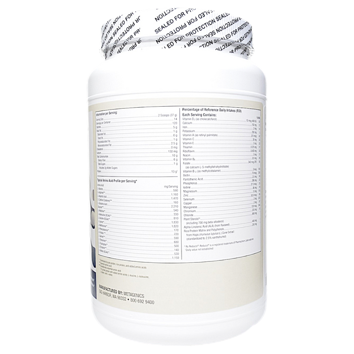 UltraMeal Cardio 360° Vanilla 14 Servings Supplement Facts
