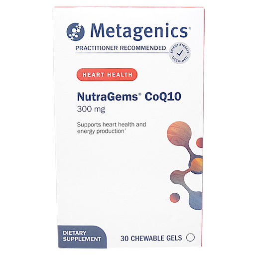 Metagenics, NutraGems CoQ10 300 mg 30 Chewable Gels