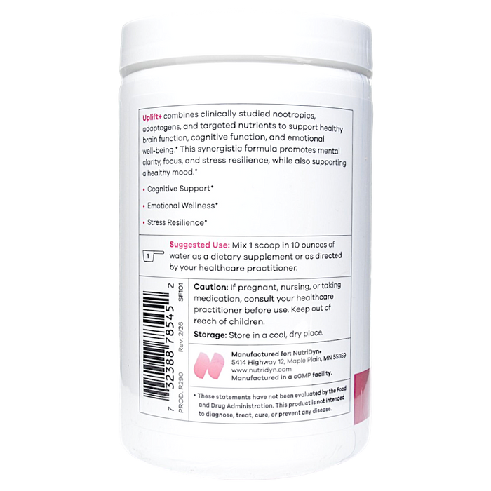 Uplift+ 30 servings Suggested Use