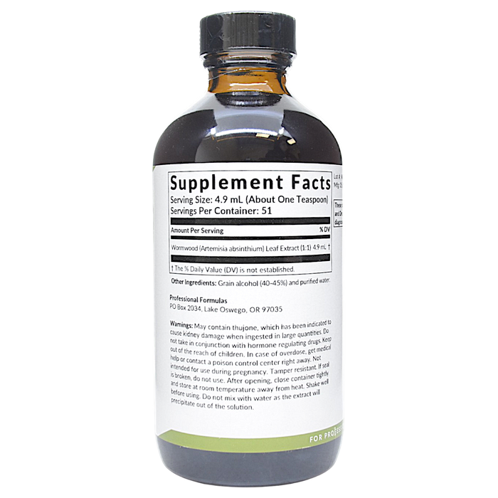 Wormwood (Artemisia absinthium) 8.4 oz Supplement Facts