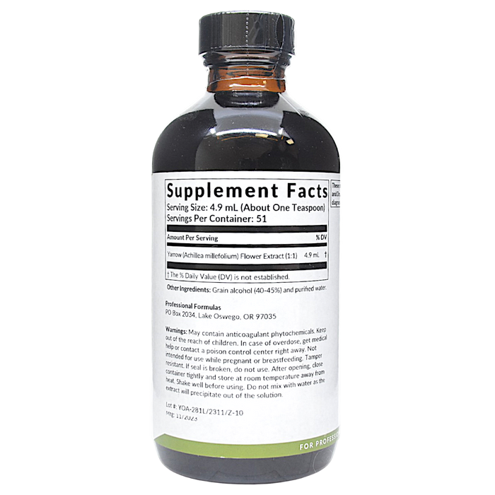 Yarrow (Achillea millefolium) 8.4 oz Supplement Facts