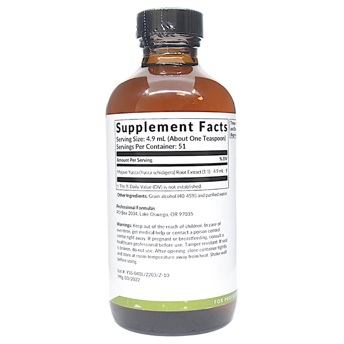 Yucca (Yucca schidigera) 8.4 oz Supplement Facts
