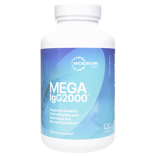 Microbiome Labs, Mega IgG2000 120 caps