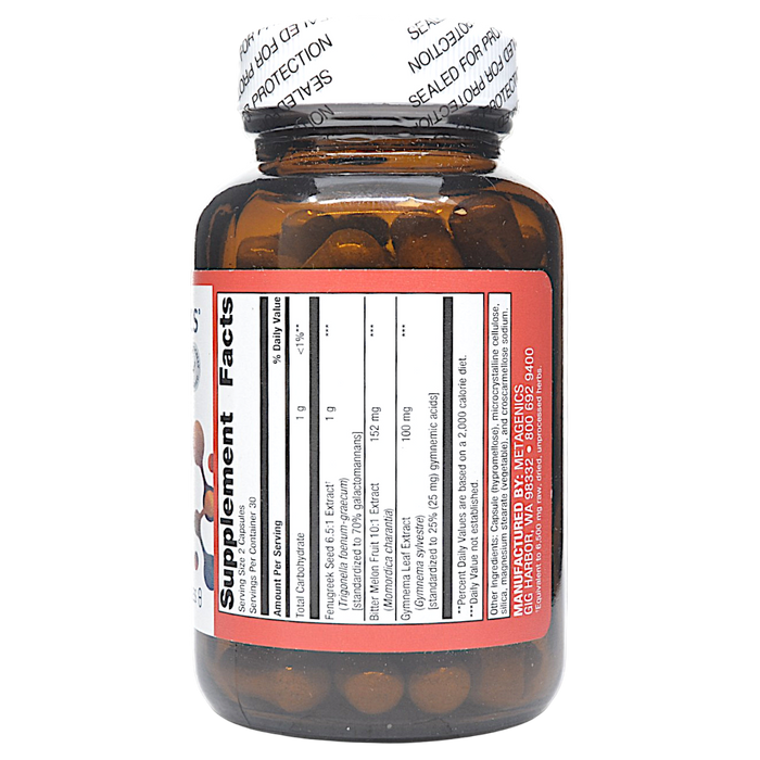 Fenugreek Plus 60 Capsules Supplement Facts