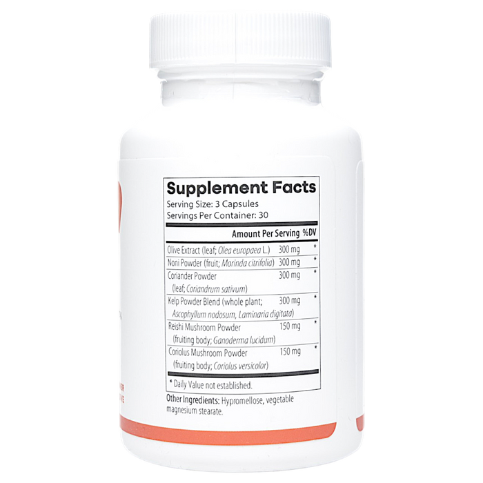 B-Cleanse 90 capsules Supplement Facts