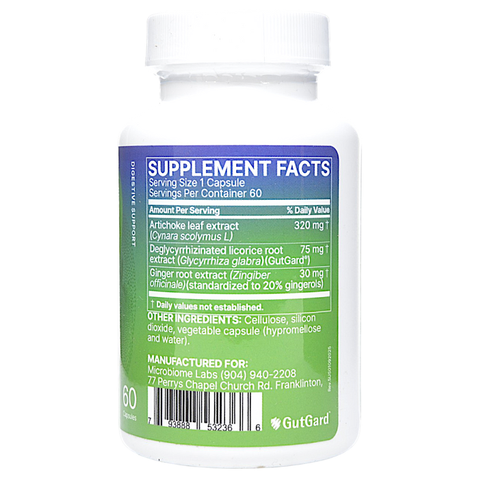 MegaGuard 60 caps Supplement Facts
