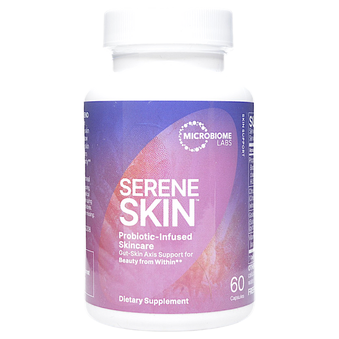 Microbiome Labs, SereneSkin 60 caps