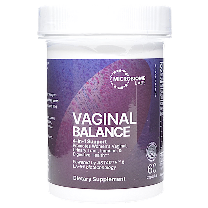 Microbiome Labs, Vaginal Balance 60 caps