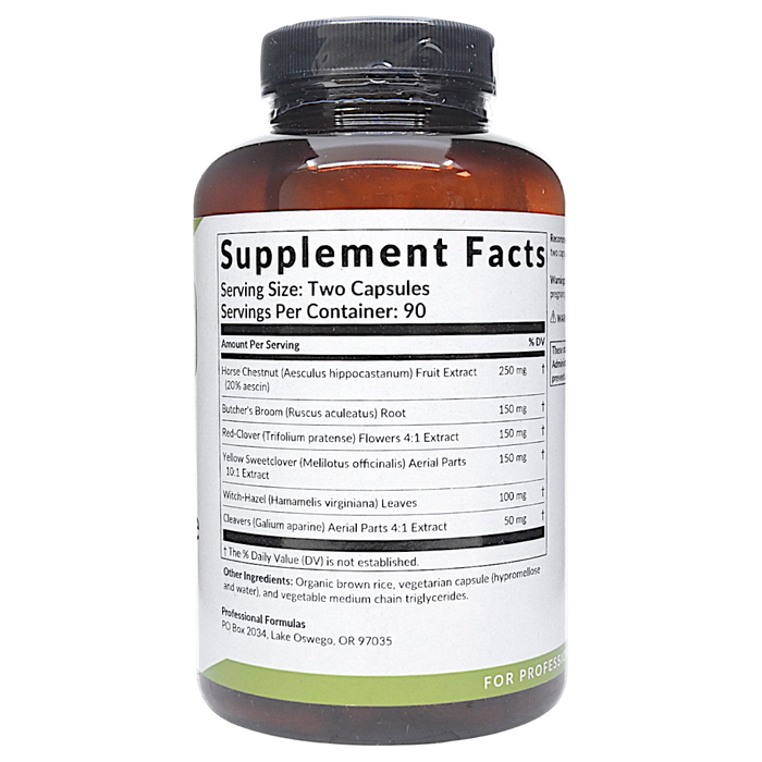 VascuTone 180 caps Supplement Facts