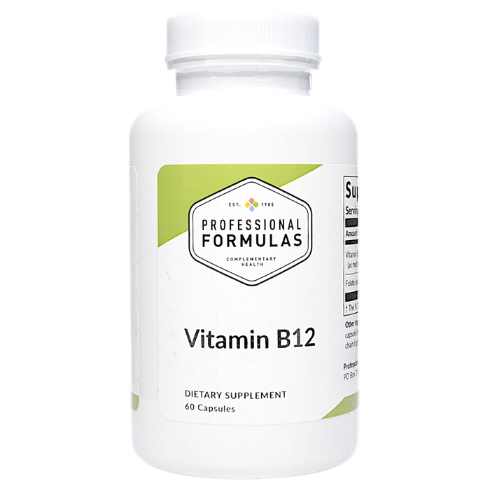 Professional Formulas, Vitamin B12 60 caps