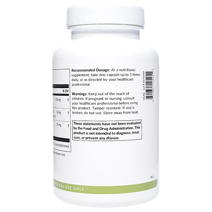 Vitamin C Ascorbate Caps 90 caps  Recommended Dosage