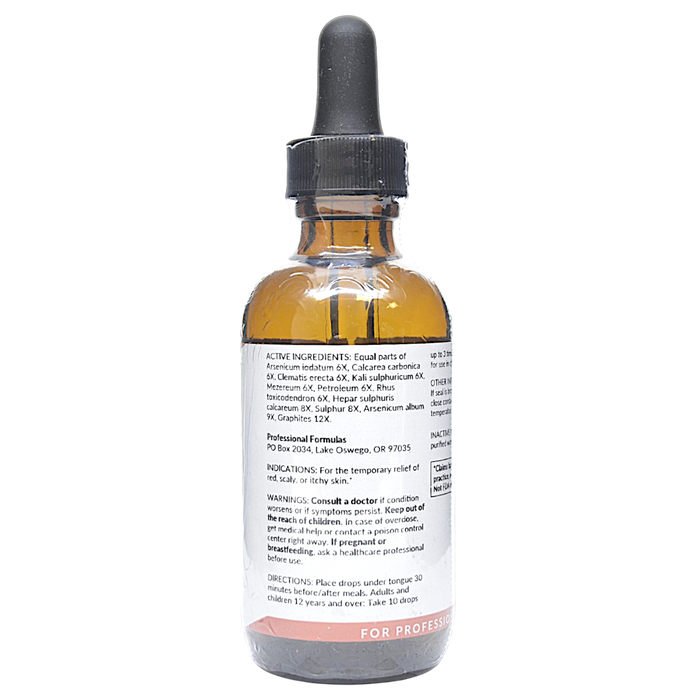 Wet Eczema Drops 2 fl oz Active Ingredients