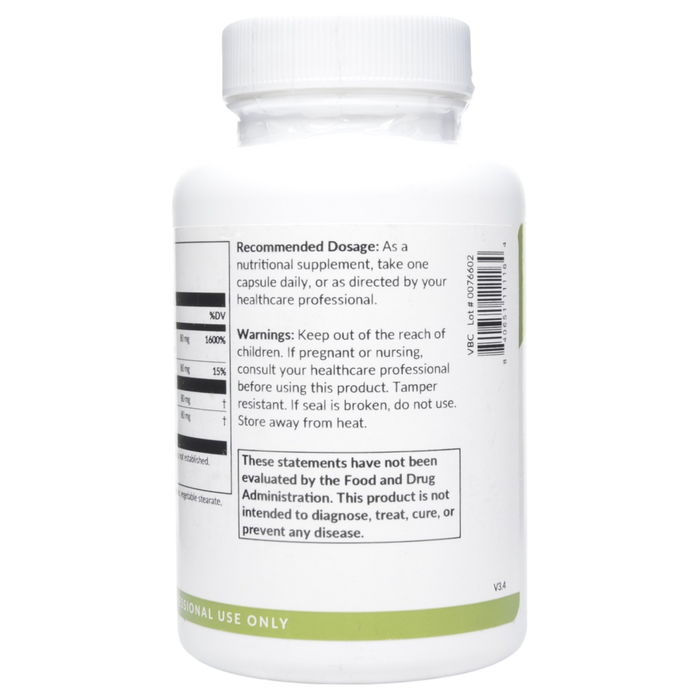 Vitamin B Complex 60 caps Recommended Dosage