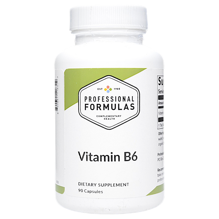 Professional Formulas, Vitamin B6 90 caps