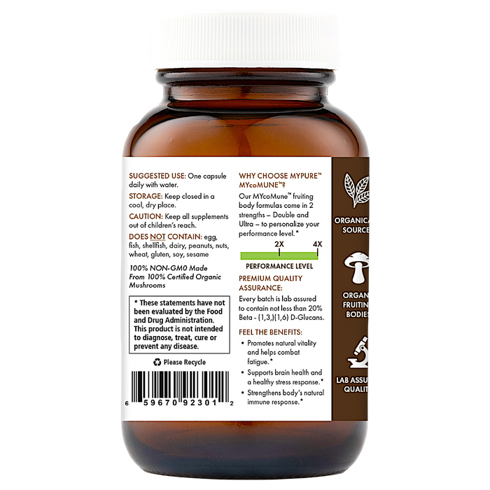 MyPure MYcoMune 4X 60 caps by Pure Essence