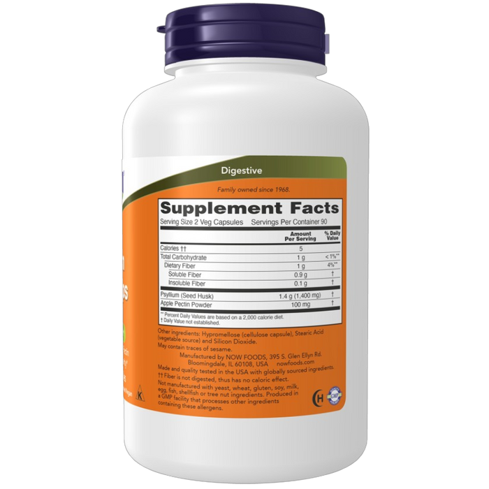 Psyllium Husk 700 mg supplement facts