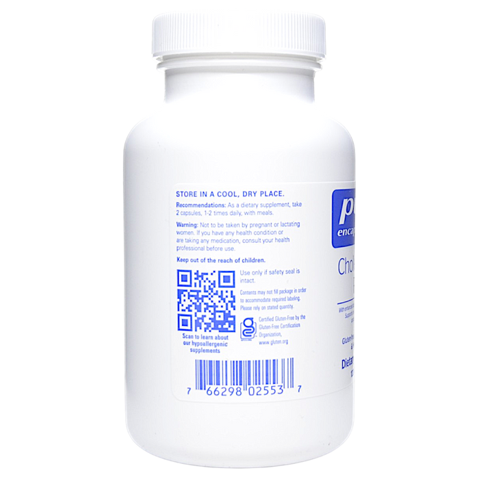 Pure Encapsulations' CholestePure Plus 120 caps Suggested Use