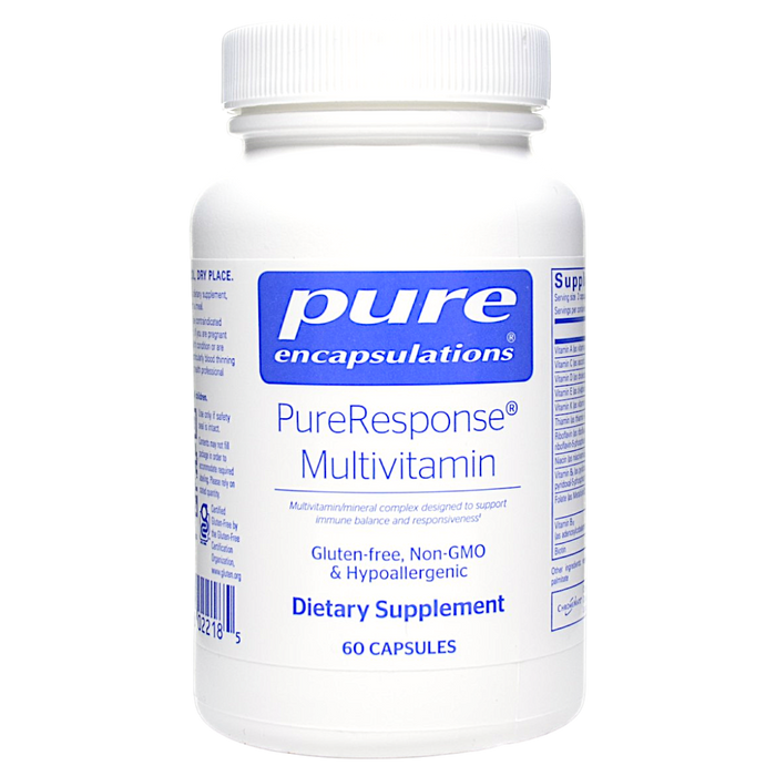Bottle of Pure Encapsulations' PureResponse Multivitamin 60 capsules