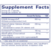 Pure Sleep Capsules 60 Capsules by Pure Encapsulations supplement facts label
