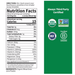 Raw Organic Perfect Food Wheat Grass Juice Unflavored 60 Servings by Garden of Life nutrition facts label