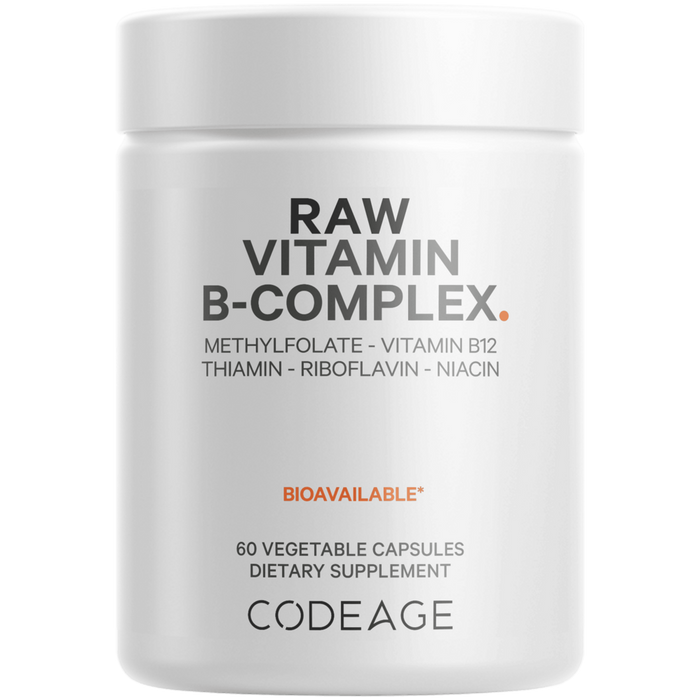 Raw Vitamin B Complex 60 Capsules by CodeAge