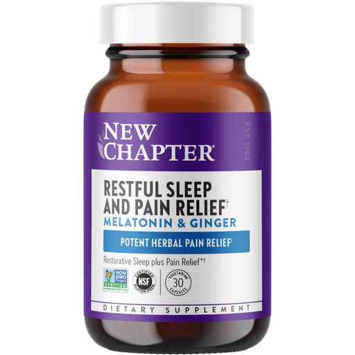 Restful Sleep + Pain 30 Capsules by New Chapter
