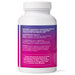 Supplement bottle with purple label on a white background