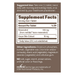 Resveratrol 100mg by Endurance Products 150 supplement facts label
   