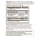 RiaGev-SR 90 Tablets by Endurance Products supplement facts label
