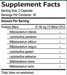 midge Sensitive Probiotic supplement bottle, clean-label gut health formula - Supplement Facts