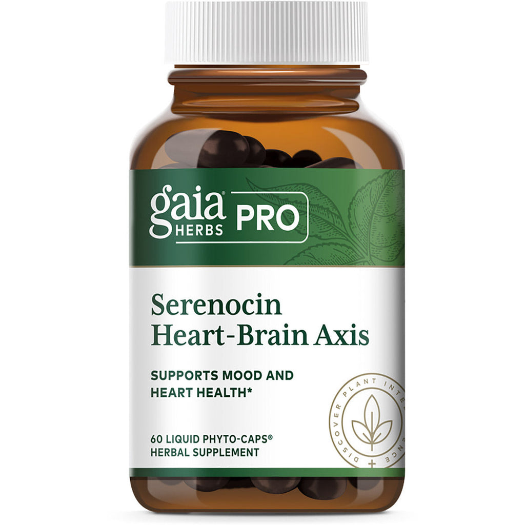 Serenocin Heart-Brain Axis | 60 caps | Gaia Herbs Pro — Blue Sky