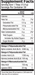 Seriously Delicious Chocolate Mint Essential Woman 16 oz by Barlean's Organic Oils supplement facts label