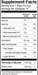 Seriously Delicious High Potency Key Lime Pie 16 oz by Barlean's Organic Oils supplement facts label