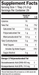 Seriously Delicious Omega-3 from Algae Oil, Ginger Peach 16 oz by Barlean's Organic Oils supplement facts label