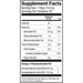 Seriously Delicious Omega-3 from Algae Oil Pink Lemonade supplement facts label