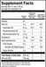 Seriously Delicious Omega Pals Chirpin' Slurpin' Lemonade Fish Oil 8 oz by Barelean's Organic Oils supplement facts label 