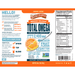 Seriously Delicious Orange Creme Total Omega 16 oz by Barlean's Organic Oils recommendations label