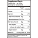 Seriously Delicious Vitamin D3 Strawberry Milkshake 5.6 oz by Barlean's Organic Oils supplement facts label
