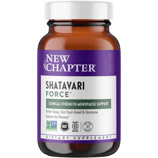 Shatavari Force 30 Capsules by New Chapter