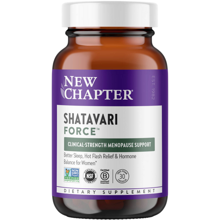 Shatavari Force 30 Capsules by New Chapter