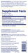 Sleep & Stress 60 Capsules by Enzymedica supplement facts label