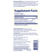 Sleep & Stress 60 Capsules by Enzymedica supplement facts label