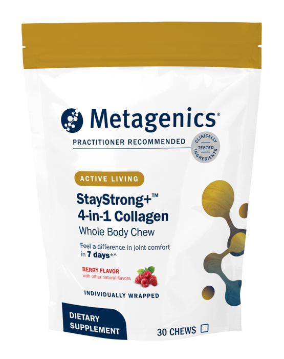 Stay Strong+™ 4-in-1 Collagen 30 Chewables by Metagenics
