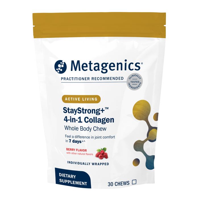 Stay Strong+™ 4-in-1 Collagen 30 Chewables by Metagenics