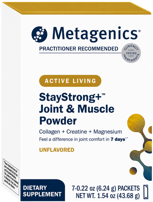 Stay Strong+ Joint & Muscle Powder 7 Servings by Metagenics
