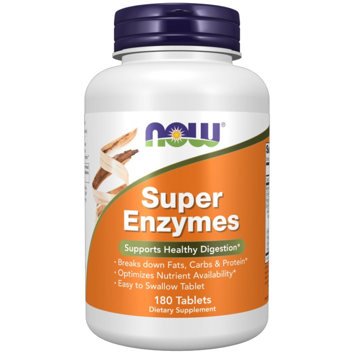 NOW, Super Enzymes 180 tabs